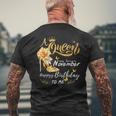 A Queen Was Born In November High Heels Happy Birthday To Me Men's T-shirt Back Print Gifts for Old Men