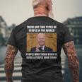 There Are Two Types Of People In The World People Who Think Men's Back Print T-shirt Gifts for Old Men