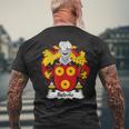 Rebolo Coat Of Arms Family Crest Men's T-shirt Back Print Gifts for Old Men