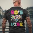 Retro 90S Vibes Take Me Back To The 90S Made Me Vintage 90S Vintage Designs Funny Gifts Mens Back Print T-shirt Gifts for Old Men