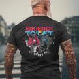 Skibidi Toilet Cameraman Speakerman Tvman Men's T-shirt Back Print Gifts for Old Men