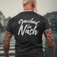 Smashed In Nash Nashville Tennessee Party Drinking Men's T-shirt Back Print Gifts for Old Men