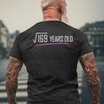 Square Root Of 169 Years Old Funny 13Th Birthday Gift Mens Back Print T-shirt Gifts for Old Men
