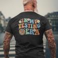 Test Day In My Testing Era Funny - Test Day In My Testing Era Funny Mens Back Print T-shirt Gifts for Old Men