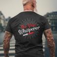 The Vein Whisperer | Phlebotomy Technician | Phlebotomist Mens Back Print T-shirt Gifts for Old Men