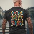 This Is My Hawaiian Groovy Tropical Party Hawaii Funny Mens Back Print T-shirt Gifts for Old Men