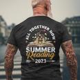 All Together Now Summer Reading 2023 Library Books Vacation Men's Back Print T-shirt Gifts for Old Men