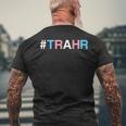 Trahr Transgender Pride Lgbtq Trans Flag Ftm Mtf Rights Mens Back Print T-shirt Gifts for Old Men