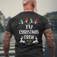 Tu Name Gift Christmas Crew Tu Mens Back Print T-shirt Gifts for Old Men