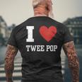 Twee Pop Indie Music 90S Lover Love Heart Cool Vintage Retro Men's T-shirt Back Print Gifts for Old Men