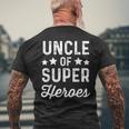 Uncle Super Heroes Superhero Men's T-shirt Back Print Gifts for Old Men