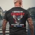 Veteran Vets Us Veteran Patriotic I Served My Country With Pride Veterans Mens Back Print T-shirt Gifts for Old Men