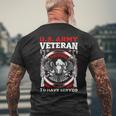 Veteran Vets Us Veterans Day US Veteran Proud To Have Served 1 Veterans Mens Back Print T-shirt Gifts for Old Men