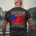 Veterans Day Vietnam War Proud Veteran 259 Mens Back Print T-shirt Gifts for Old Men
