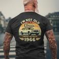 Vintage 1966 Car Birthday Im Not Old Im A Classic 1966 Men's T-shirt Back Print Gifts for Old Men