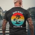 Vintage Family Vacation Australia Bondi Beach Men's T-shirt Back Print Gifts for Old Men