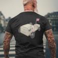 Vintage Soap Box Derby Car Mens Back Print T-shirt Gifts for Old Men