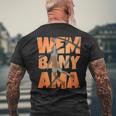 Wembanyama Basketball Amazing Gift Fan Mens Back Print T-shirt Gifts for Old Men