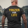 Yinzer For Life Proud Pittsburgh Family Men's T-shirt Back Print Gifts for Old Men