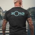 Zorg Men's T-shirt Back Print Gifts for Old Men