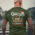 Cookie Exchange Team Xmas Christmas Baking Crew Men's T-shirt Back Print Gifts for Old Men
