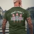 What’S Crackin' Nutcracker Stanley Tumbler Christmas Xmas Men's T-shirt Back Print Gifts for Old Men