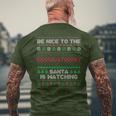 Xmas For Reservationist Reservationist Ugly Sweater Men's T-shirt Back Print Gifts for Old Men