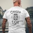 Analog Photography LoverLight Chaser Photography Funny Gifts Mens Back Print T-shirt Gifts for Old Men