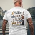 Cools Cat And Kitten Cat Types Funny Mens Back Print T-shirt Gifts for Old Men