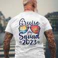 Cruise Squad 2023 Vacation Cool Summer Family Cruise Men's T-shirt Back Print Gifts for Old Men