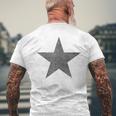 Downtown Girl Clothes Aesthetic Punk Star Y2k Grunge Alt Mens Back Print T-shirt Gifts for Old Men