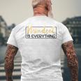 Everything Is Mindset Inspirational Mind Motivational Quote Men's T-shirt Back Print Gifts for Old Men