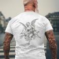 Fairy Grunge Fairycore Aesthetic Angel Y2k Alt Clothes Men's T-shirt Back Print Gifts for Old Men