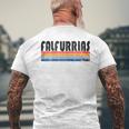 Falfurrias Tx Hometown Pride Retro 70S 80S Style Men's T-shirt Back Print Gifts for Old Men