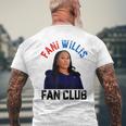 Fani Willis Fan Club Retro Usa Flag American Political Men's T-shirt Back Print Gifts for Old Men