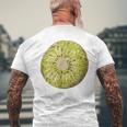 Funny Kiwi Fruit Vacation Beach Kiwi Lovers Mens Back Print T-shirt Gifts for Old Men