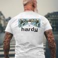 Hardy Bull Skull Music Western Men's T-shirt Back Print Gifts for Old Men