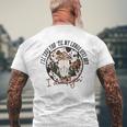 I’Ll Love You Till My Lungs Give Out Country Music Vintage Mens Back Print T-shirt Gifts for Old Men