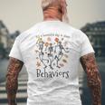 It's A Beautiful Day To Shape Behaviors Halloween Rbt Aba Men's T-shirt Back Print Gifts for Old Men