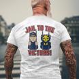 Jail To The Victors On Back Men's T-shirt Back Print Gifts for Old Men