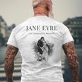 Jane Eyre Charlotte Bronte Cover Title Page Men's T-shirt Back Print Gifts for Old Men