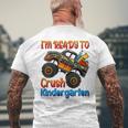 Kids Im Ready To Crush Kindergarten Monster Truck Boys First Day Mens Back Print T-shirt Gifts for Old Men