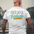 Kids Kids 2023 Pre-K Graduate Preschool Boys Last Day Of School Mens Back Print T-shirt Gifts for Old Men