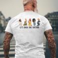 Lets Doula This Together Proud Doula Postpartum Childbirth Mens Back Print T-shirt Gifts for Old Men