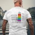 Lgbt Be You Dare To Be Different Gay Pride Be Yourself Mens Back Print T-shirt Gifts for Old Men