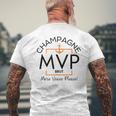 Mvp More Veuve Please Veuve Party Champagne Label Inspired Men's T-shirt Back Print Gifts for Old Men