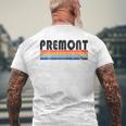 Premont Tx Hometown Pride Retro 70S 80S Style Men's T-shirt Back Print Gifts for Old Men