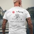 Reflexology Practitioner Reflexology Beginner Men's T-shirt Back Print Gifts for Old Men