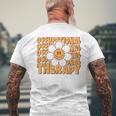 Retro Occupational Therapy Occupational Therapist Ot Mens Back Print T-shirt Gifts for Old Men