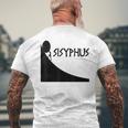 Sisyphus Greek Mythology Ancient Greece Graphic Men's T-shirt Back Print Gifts for Old Men